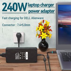 Chargeur ordinateur portable dell de la série Inspiron P10 Chargeur ordinateur portable dell de la série Inspiron P10