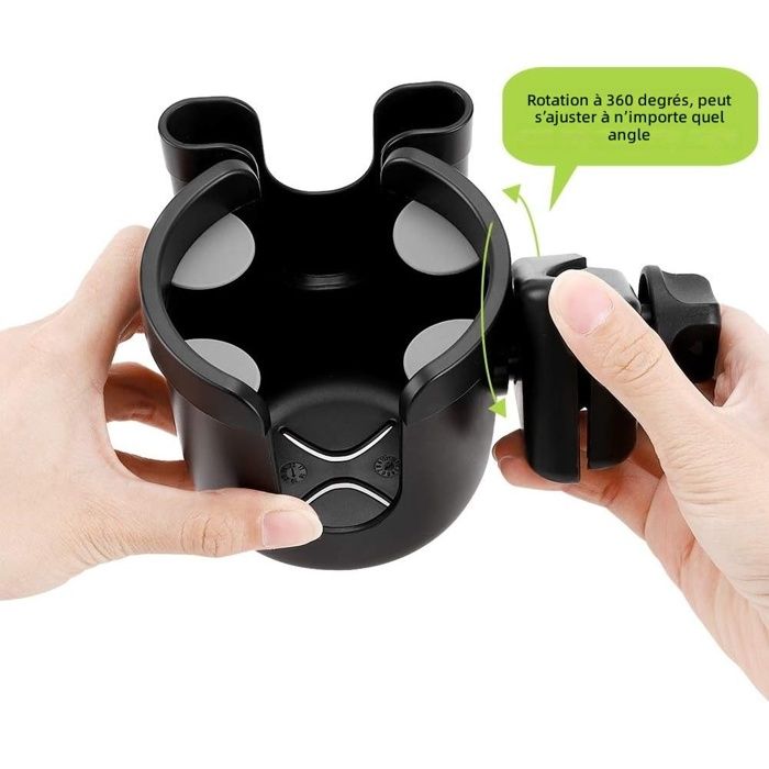 Adaptateur Universel Pour Porte-bidon Vélo – Silicone, Sans Vis, Sangle Réglable, Pour Cadre Jusqu’à 65 Mm
