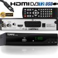 Tempo 4000 Décodeur Terrestre TNT - DVB T2 / HDMI Full HD / Récepteur TV / USB / Decodeur TNT / DVB-T2 / H.265 HEVC / PVR / TNT-0