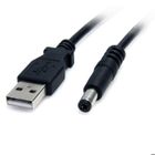 STARTECH Câble d'alimentation USB vers prise DC de 91 cm - Cordon USB vers connecteur Type M 5V - USB / Connecteur Enfichable