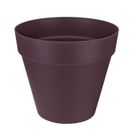 ELHO Pot de fleurs rond Loft Urban - Ø 20 cm - Violet mûre