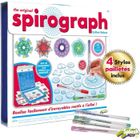 Spirograph - Kit Deluxe avec 8 Stylos Pailletés et Néons - SPLASH TOYS - Instrument de Dessin pour Enfant