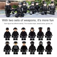 Forces spéciales militaires blocs de construction de modèles mini jouets pour enfants   HB047 -LAO
