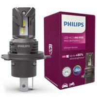 Ampoule H4 H19 LED plug&play rapide Philips Ultinon Access Installation simple et rapide Installation plug-and-play Faisceau lumine