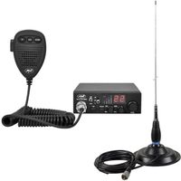 Radio CB PNI Escort HP 8000L ASQ, Antenne CB PNI ML145 avec Aimant 
