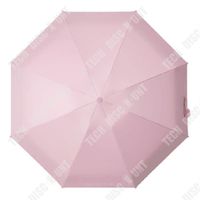TD® Parapluie 8 os Capsule crème solaire pare-soleil noir plastique parapluie pluie et pluie double usage Protection UV Portable