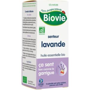 EAU DE SENTEUR BIOVIE Senteur lavande - Bio - 10 ml - Parfume naturellement