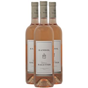 VIN ROSE Château Salettes Bandol - Rosé 2023 - Vin Rosé (3x