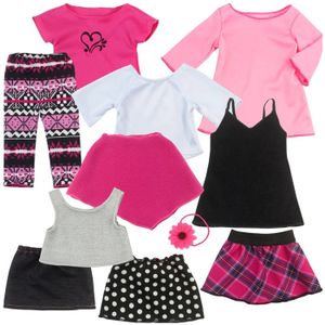 26 ENSEMBLE VÊTEMENTS OG - BALLET ACADEMY TENUE DE BALLET AVEC VESTE Pour Poupee De 46 Cm 26 ENSEMBLE VÊTEMENTS OG - BALLET ACADEMY TENUE DE BALLET AVEC VESTE Pour Poupee De 46 Cm