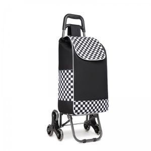Grand chariot d'épicerie pour courses, 127 kg avec doublure imperméable, roues pivotantes à 360°, chariot utilitaire pliable robuste pour le linge