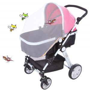 Moustiquaire Poussette Universelle Moustiquaire Nacelle Couffin Coque B/éb/é Lit Parapluie Pliable Anti-insectes Protection Optimale Contre Gu/êpe//Moustique Housse Solide pour Berceau Landau Siege Auto