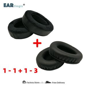 Coussinet De Rechange V-MOTA Pour Casque Pioneer SE-MS9BN / MS7BT / MS5T - Grise, Matière Maille Respirante