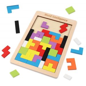 PUZZLE Puzzle en bois Tetris - Coogam - 40 pièces - Jouet
