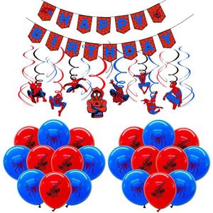Deco Anniversaire Spiderman Cdiscount