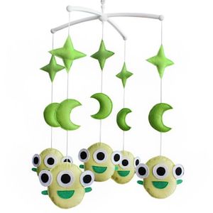 MOBILE Baby Toy, Baby Gift, Infant Musical Mobile [Monsters, Colorful], Bed Bell
