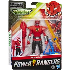 FIGURINE - PERSONNAGE HASBRO - Power Rangers - Beast-X Red Ranger Figuri