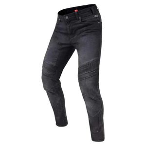 VETEMENT BAS REBELHORN Eagle III Jeans de moto pour homme | Doublure en fibre aramide | Protections genoux et hanches SAS-TEC | Slim Fit