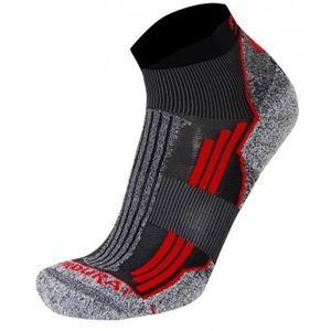 COLLANT DE RUNNING Chaussettes Trail Rywan No Limit - Rouge Ardent - Homme - Respirantes