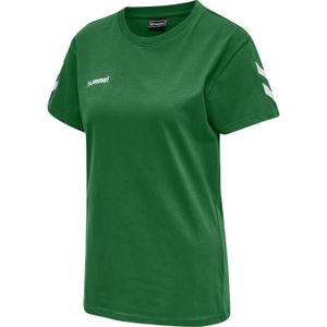 T-SHIRT MAILLOT DE SPORT T-shirt en coton femme Hummel GO - vert - S