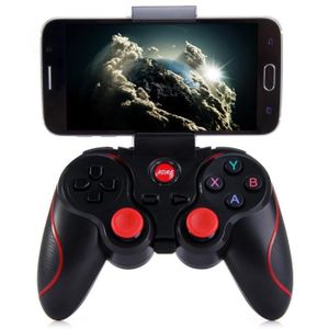 JOYSTICK JEUX VIDÉO T3 contrôleur de jeu sans fil Bluetooth 3.0 Gamepad Joystick Gaming Controller pour Smartphone Android pour Smartphone Android PC