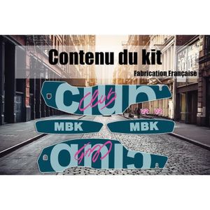 CYCLOMOTEUR - MOBYLETTE Kit Mobylette Stickers MBK 51 Club bleu 