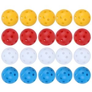 BALLE DE GOLF 20 pcs Balles de golf en plastique de 41 mm plasti