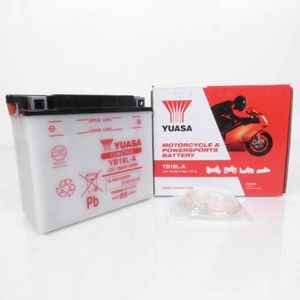 BATTERIE VÉHICULE Batterie Yuasa pour Moto Moto Guzzi 750 V75 1992 à