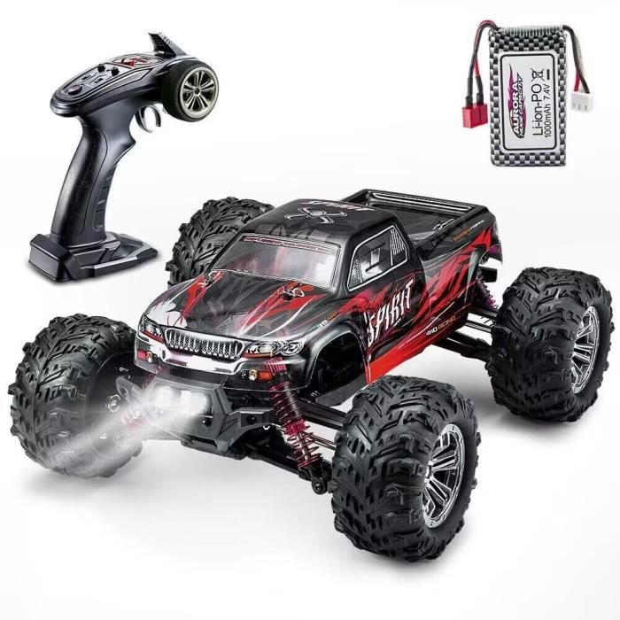 YONCHER YC250 Voiture Télécommandée Tout Terrain, 1:16 62+Km/h Moteur  Brushless, 4WD 2.4GHz RC Voiture Camion Telecommande à Grande Vitesse, 4x4  RC électrique C…