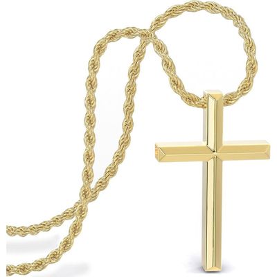 L'Atelier D'Azur Pendentif Médaille Croix Occitane Or 18 Carats 750 Jaune - Chaînes Offertes