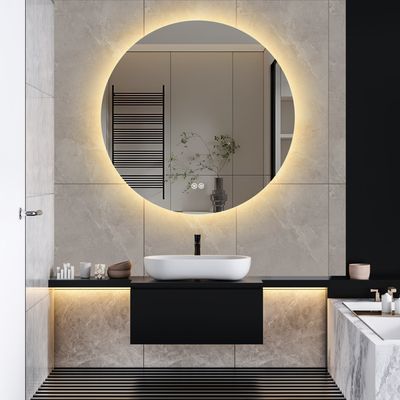 Miroir de salle de bains LED de forme irrégulière P221