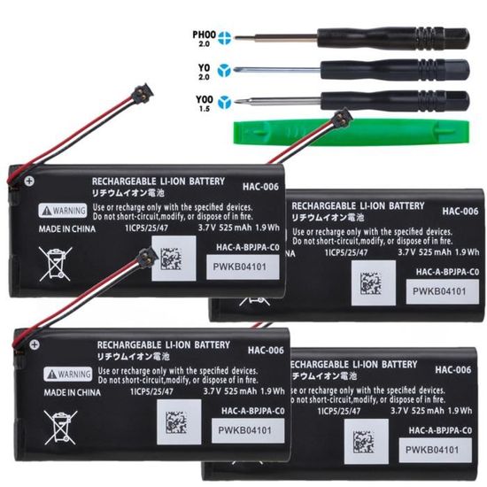 Batterie Rechargeable Cameron Sino 1750 MAh Pour Circuit Mario Kart Live - Li-ion 3,7V - Remplacement HAC-038