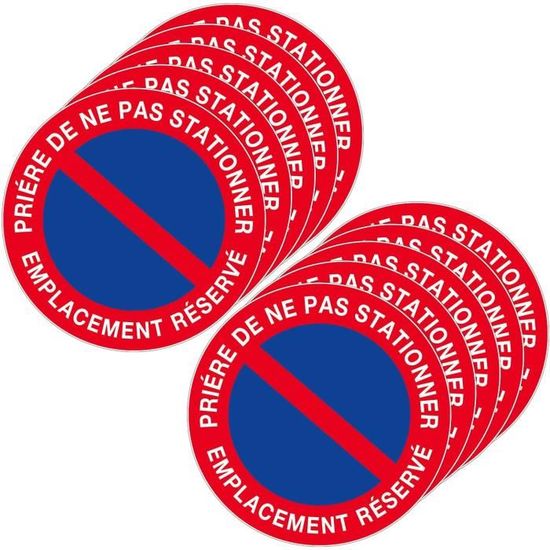 Autocollant Interdiction De Stationner