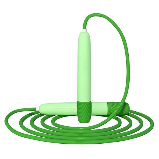 Corde à Sauter - Antidérapantes - Vert - Pour Enfant - Sports de Combat