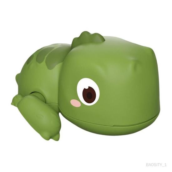 Jouet de bain en forme de dinosaure en silicone, jouets de bain flottants en car