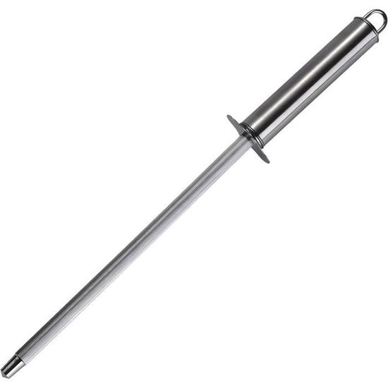 Fusil à Aiguiser Nirosta 30,5cm - Acier Inoxydable Pour Couteaux