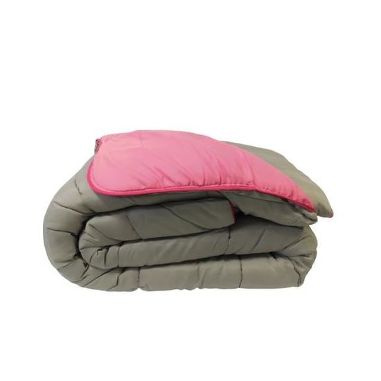 Cosybay Couette Alternative En Duvet (rose/gris Clair, Pour Très Grand
