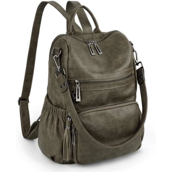 Miss Lulu Mini Sac à Dos Femme Imperméable Cordon De Serrage – Chic, Anti-Vol Et Pratique Pour Le Quotidien !