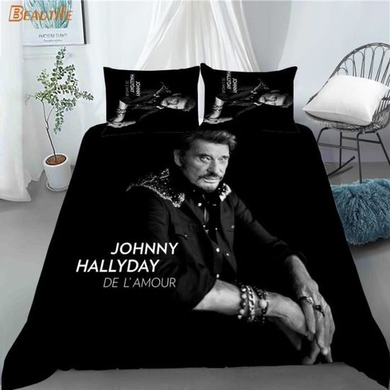 HOUSSE DE COUSSIN JOHNNY HALLYDAY 2