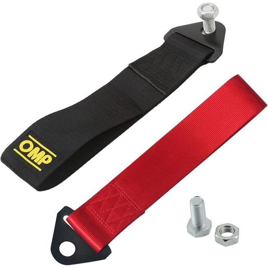 Corde De Remorquage 4 Mètres 5 Tonnes - En Polyester, Avec 2 Manilles En U, Gants Et Sac De Rangement | Pour Voiture, SUV, 4x4 | Bandes Réfléchissantes Pour Sécurité Nocturne