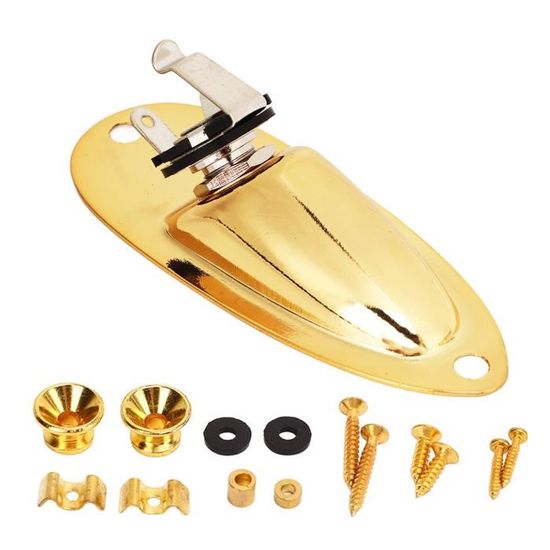 GUITARE ENTRÉE JACK 1/4" Stéréo Panneau Support Haut-parleurs