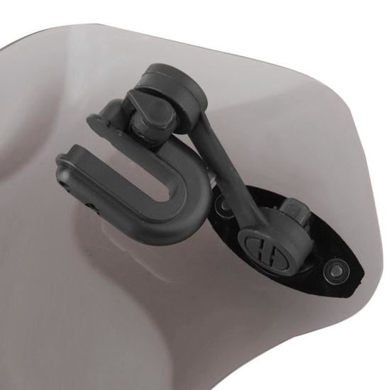 Pare-brise Double Bulle Pour KTM Duke 125/200/390 (2013-2017) – ABS Noir
