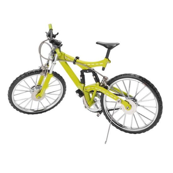 Golgner Mini Modèle Vélo à Doigt 1:8 Pliable - Ornement Vélo De Montagne Rouge Pour Enfants Et Décoration