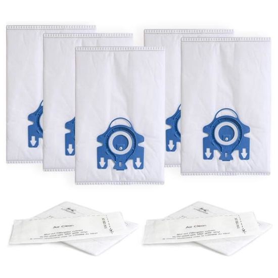 SpareHome Lot de 5 sacs haute filtration compatibles avec les