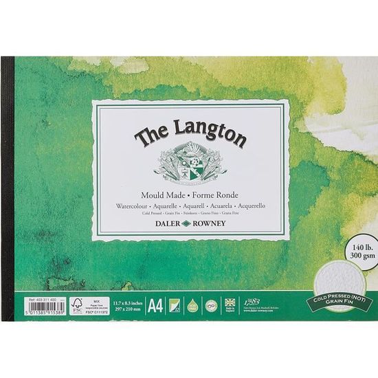 Daler-Rowney Carnet De Croquis Relié à Spirales Portrait A3467