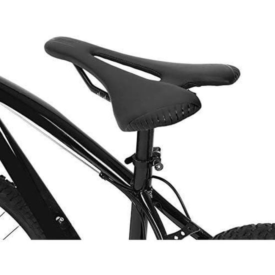 Selle xinda vtt confort avec trou central rail acier enfant XD803