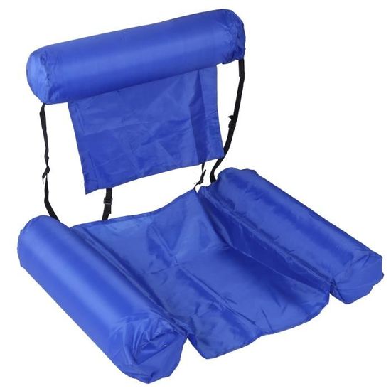 Chaise Flottante 3 En 1 Non Gonflable - Fauteuil Piscine Pliable En Mousse, Flotteur Et Chaise Longue, Pour Fêtes Et Détente