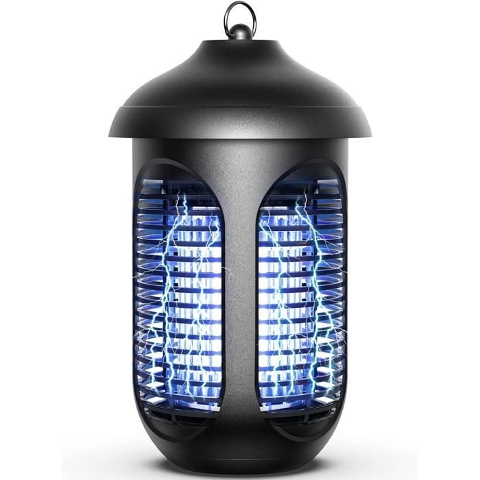 Lampe Anti-moustiques électrique 4200V 20W UV - Piège 360° Imperméable IPX4 - Pour Intérieur Et Extérieur