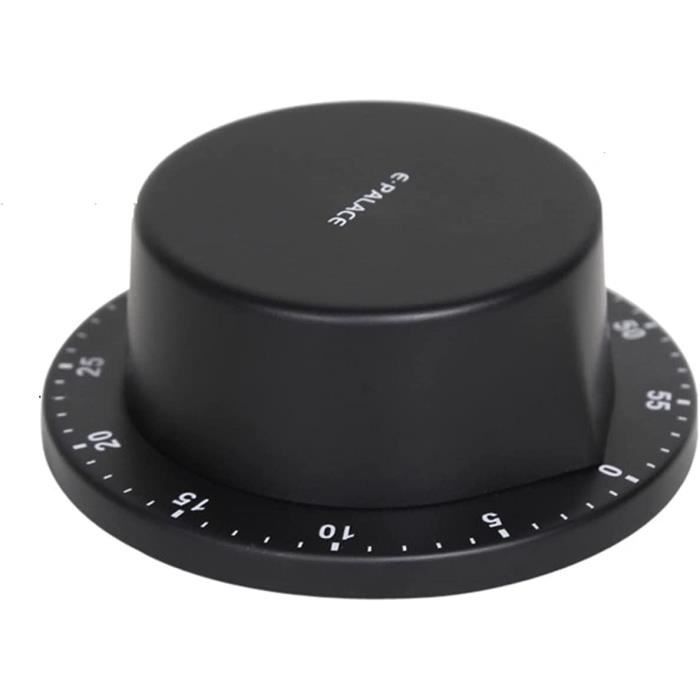 Minuterie De Cuisine Mécanique 1-60 Min - Rétro, Sans Pile - Pour œufs, Cuisson, Four - Design Compact Et Portable