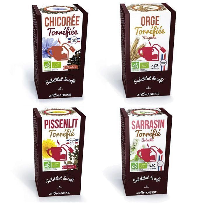 4 substituts de café bio sans caféine et sans gluten
