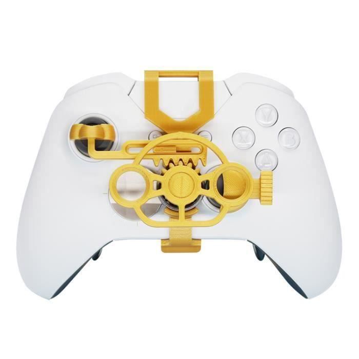 Mini volant contrôleur de jeu accessoire de remplacement or pour Xbox One Xbox Racing SKB60